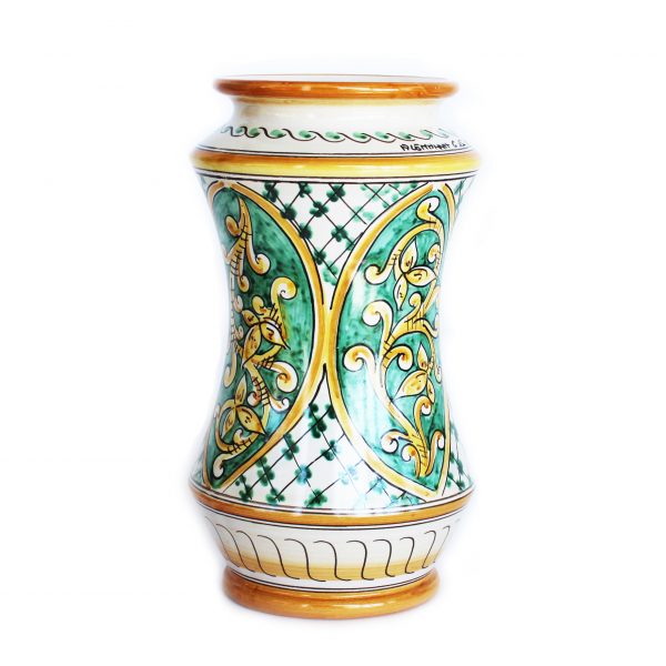 Vaso Albarello in Ceramica di Caltagirone