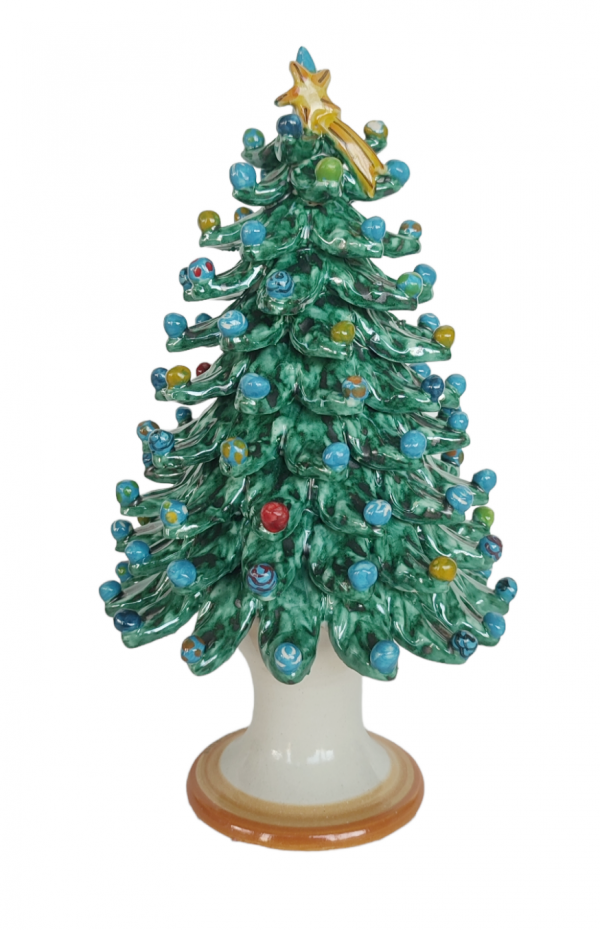 Albero di Natale in Ceramica Verde