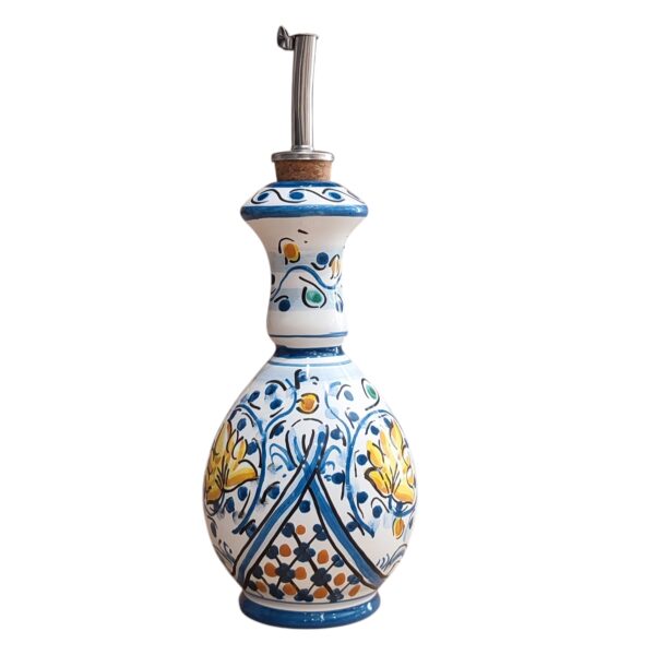 oliera in ceramica con beccuccio versatoio